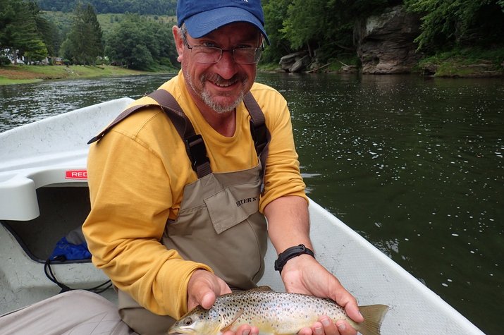 guided float trip on the delaware river with filingoflyfishing
