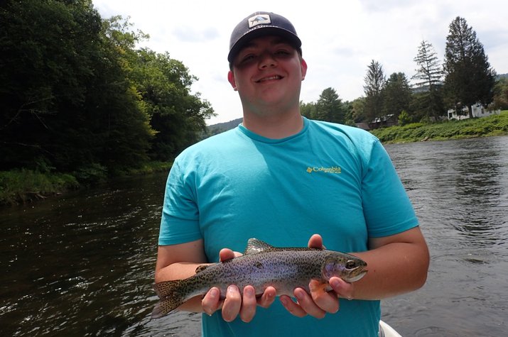 west branch delaware river fly fishing guide jesse filingo