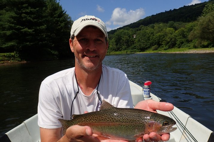 upper delaware river guided fly fishing float trips with filingo fly fishing