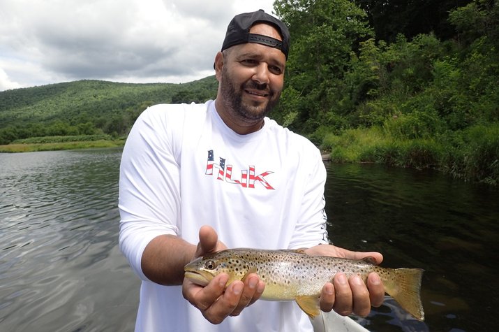 west branch delaware river fly fishing guide jesse filingo trout fishing the delaware
