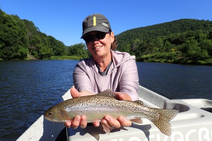 guided fly fishing new york west branch delaware river