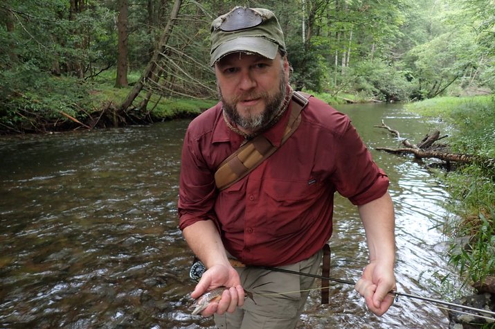 guided fly fishing tours in the pocono mountains with jesse filingo of filingo fly fishing for wild brook and brown trout