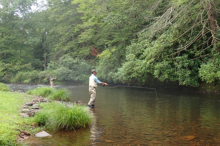 guided fly fishing the pocono mountains with jesse filingo of filingo fly fishing