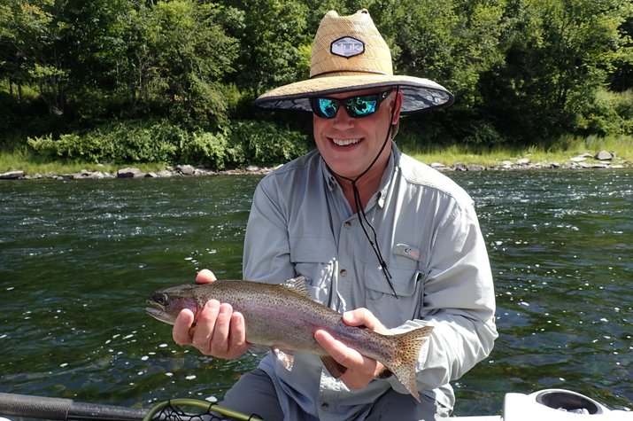 new york upper delaware river guided fly fishing guide jesse filingo