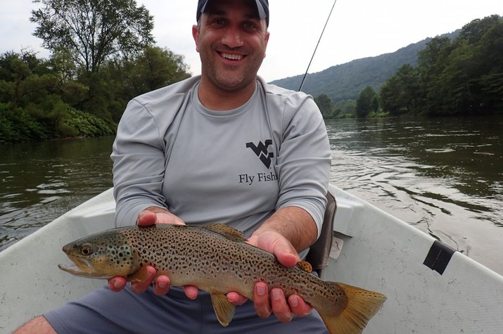 Guided fly fishing tours on the west branch delaware river with jesse filingo of filingo fly fishing