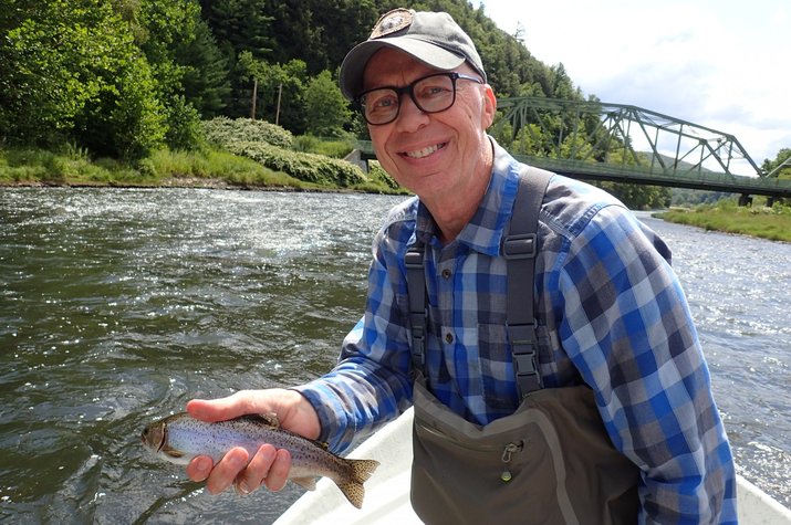 guided fly fishing float trips on the delaware river with filingo fly fishing