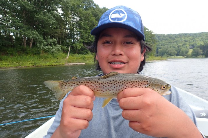 upper delaware river new york and pennsylvania pocono mountains guided fly fishing tours filingo fly fishing
