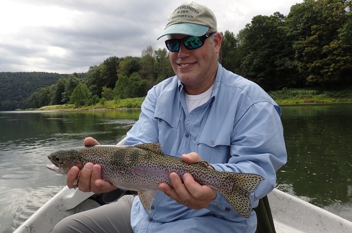 west branch delaware river fly fishing guide jesse filingo new york fishing guide