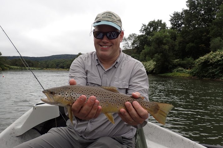 upper delaware river fishing guide jesse filingo