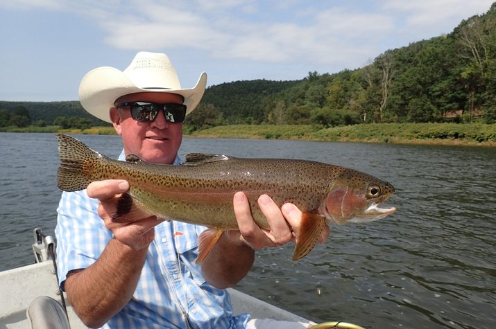 west branch delaware river fly fishing guide jesse filingo