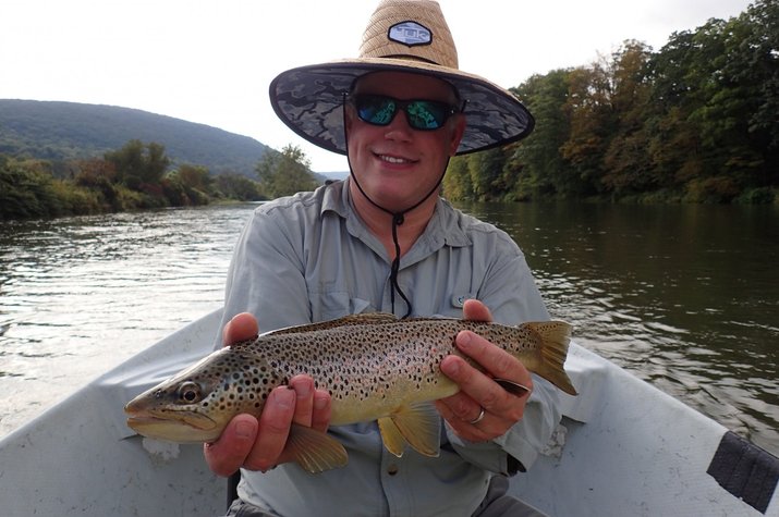 delaware river new york fly fishing guide jesse filingo