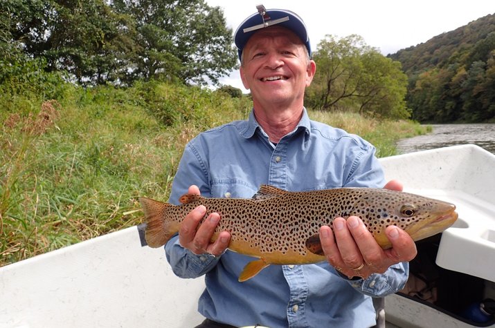 upper delaware river fly fishing guide jesse filingo