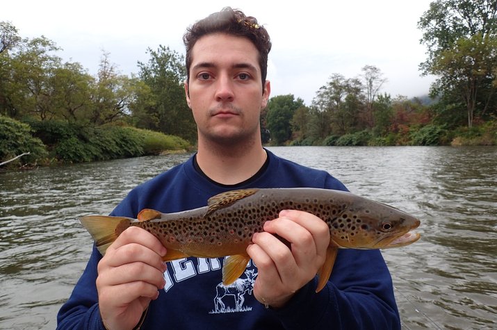 upper delaware river fly fishing guide jesse filingo west branch delaware river