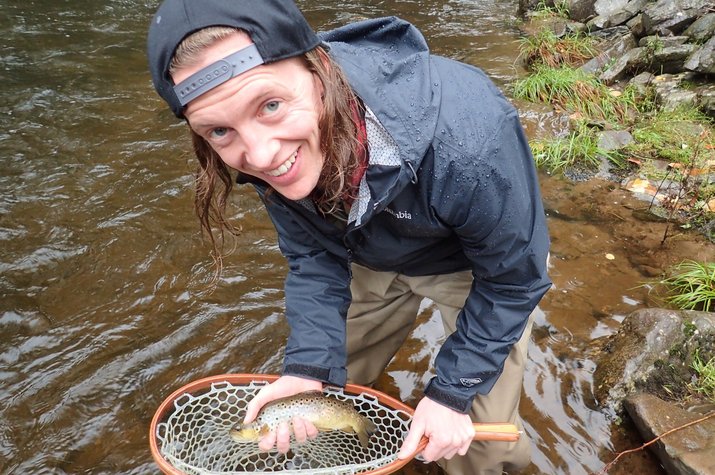 fly fishing the pocono mountains with filingo fly fishing on guided fishing tours