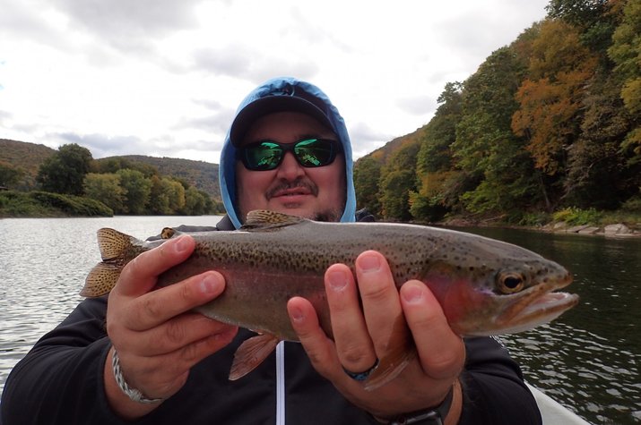 fly fishing new york and pennsylvania upper delaware river trout filingo fly fishing
