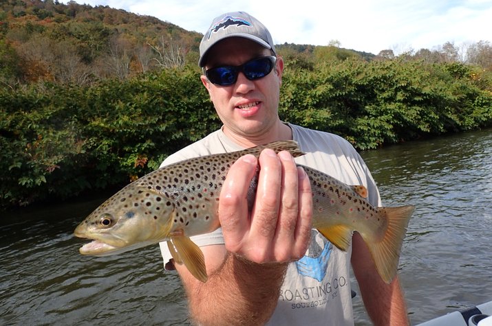 west branch delaware river fishing guide jesse filingo