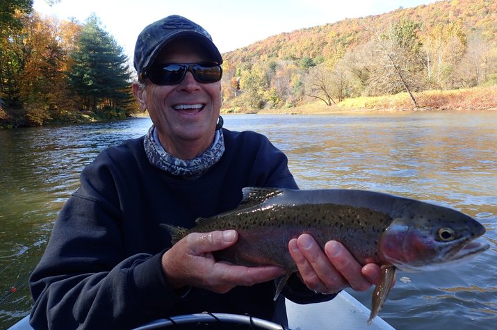 guided fly fishing new york upper delaware river and guided fly fishing pocono mountains pennsylvania jesse filingo