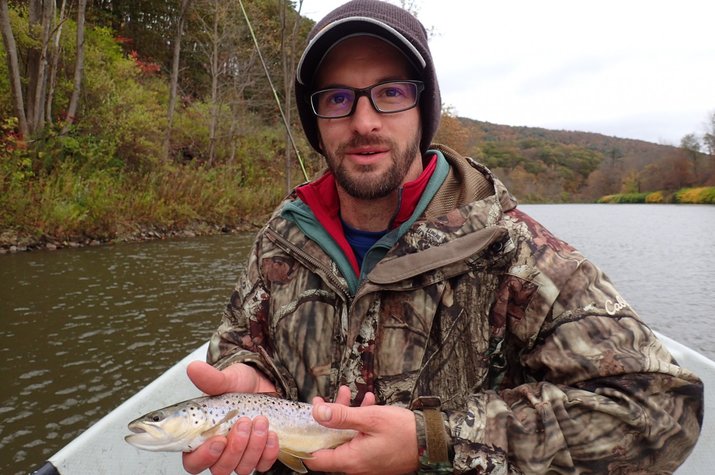 fly fishing the delaware river for wild trout with jesse filingo of filingo fly fishing