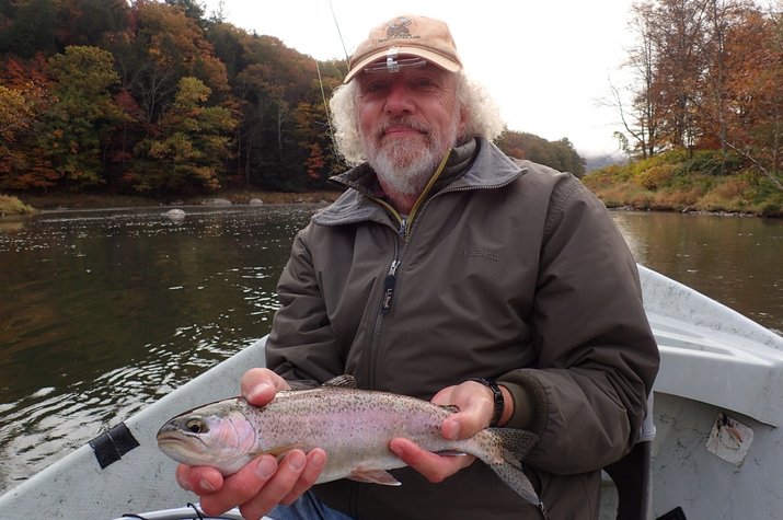 upper delaware river guided fly fishing tours for big trout with jesse filingo of filingo fly fishing