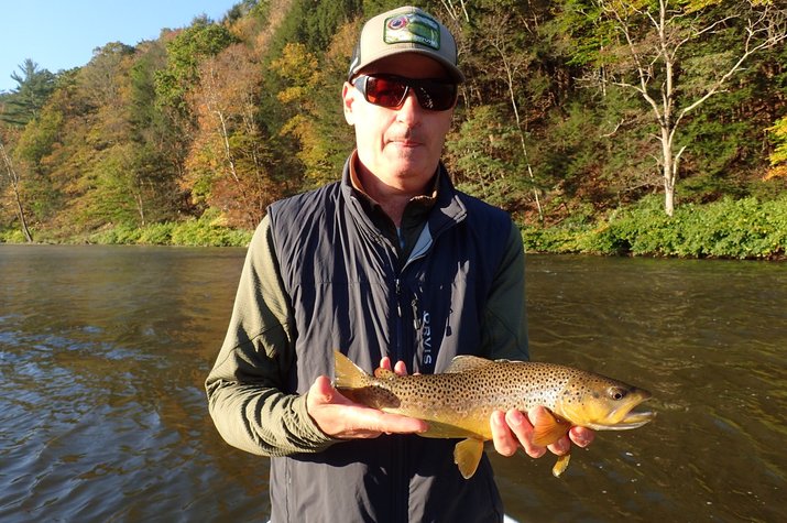 upper delaware river new york fly fishing guide jesse filingo