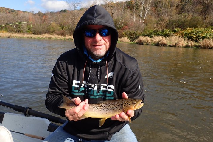 guided fly fishing new york west branch delaware river