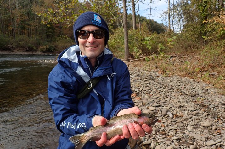 guided fly fishing tours pocono mountains and delaware river with jesse filingo of filingo fly fishing
