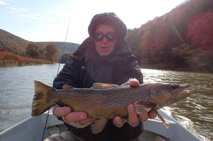 guided fly fishing tours on the west branch delaware river and main stem delaware river with filingo fly fishing