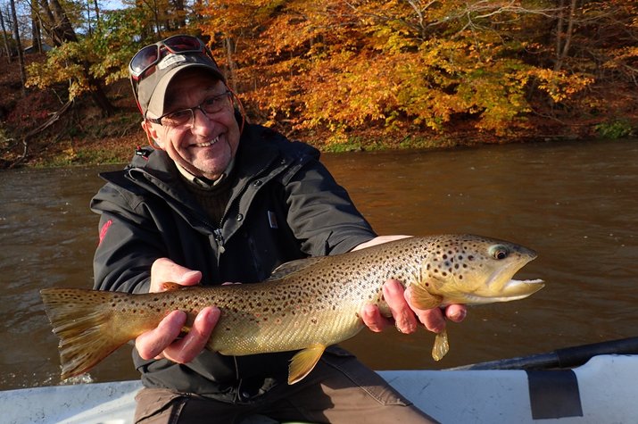 upper Delaware river new york fishing guide jesse filingo