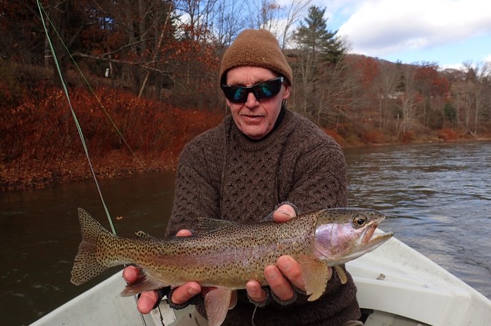 fly fishing the main stem delaware river and west branch delaware river with guide jesse filingo of filingo fly fishing