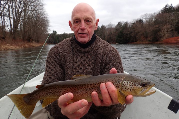 guided fly fishing on the delaware river in new york and pennsylvania with filingo fly fishing