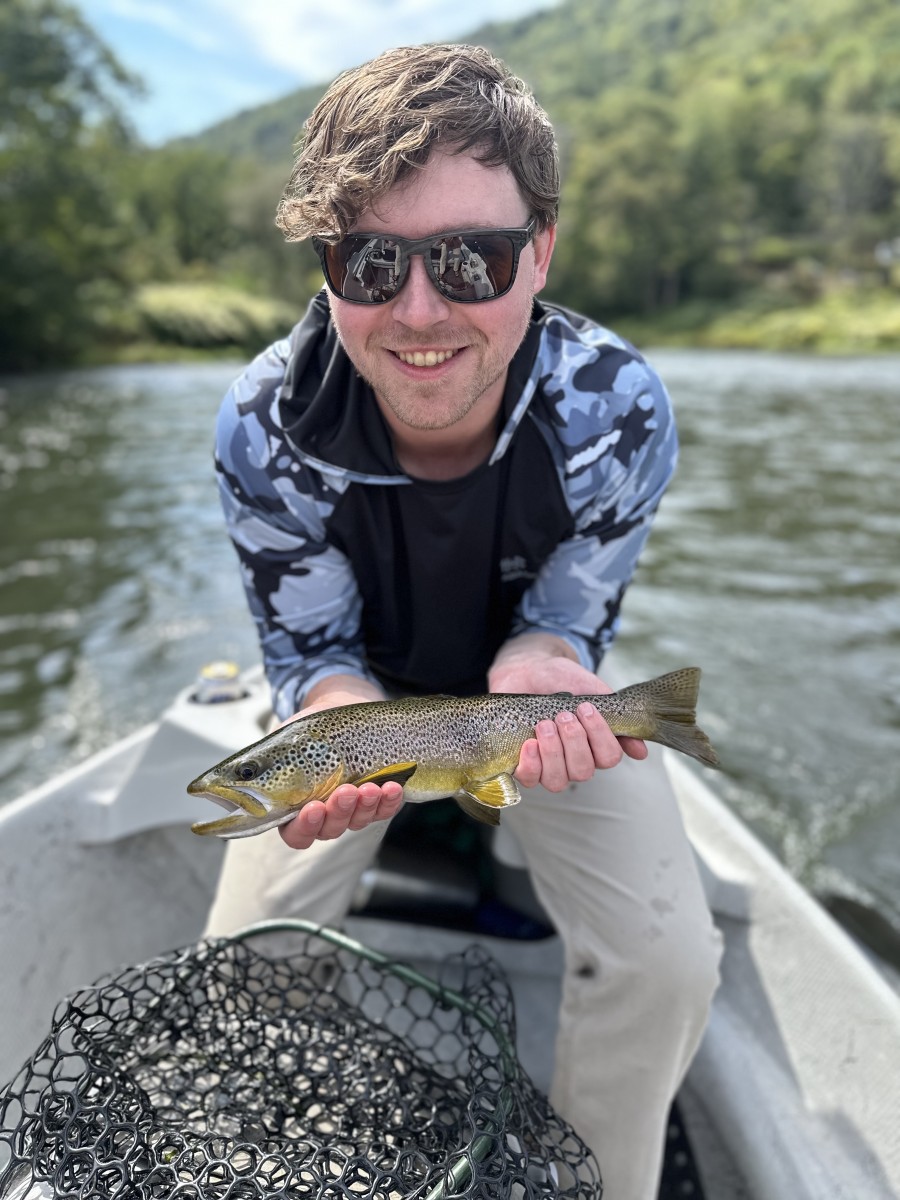 west branch delaware river fly fishing guide jesse filingo