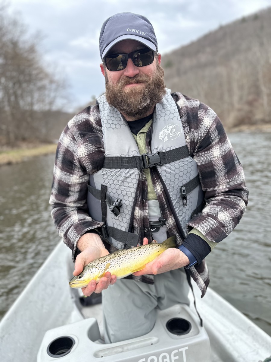 west branch delaware river fly fishing guide jesse filingo