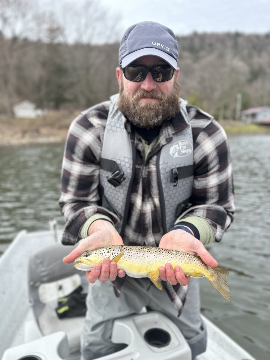 west branch delaware river trout guide jesse filingo