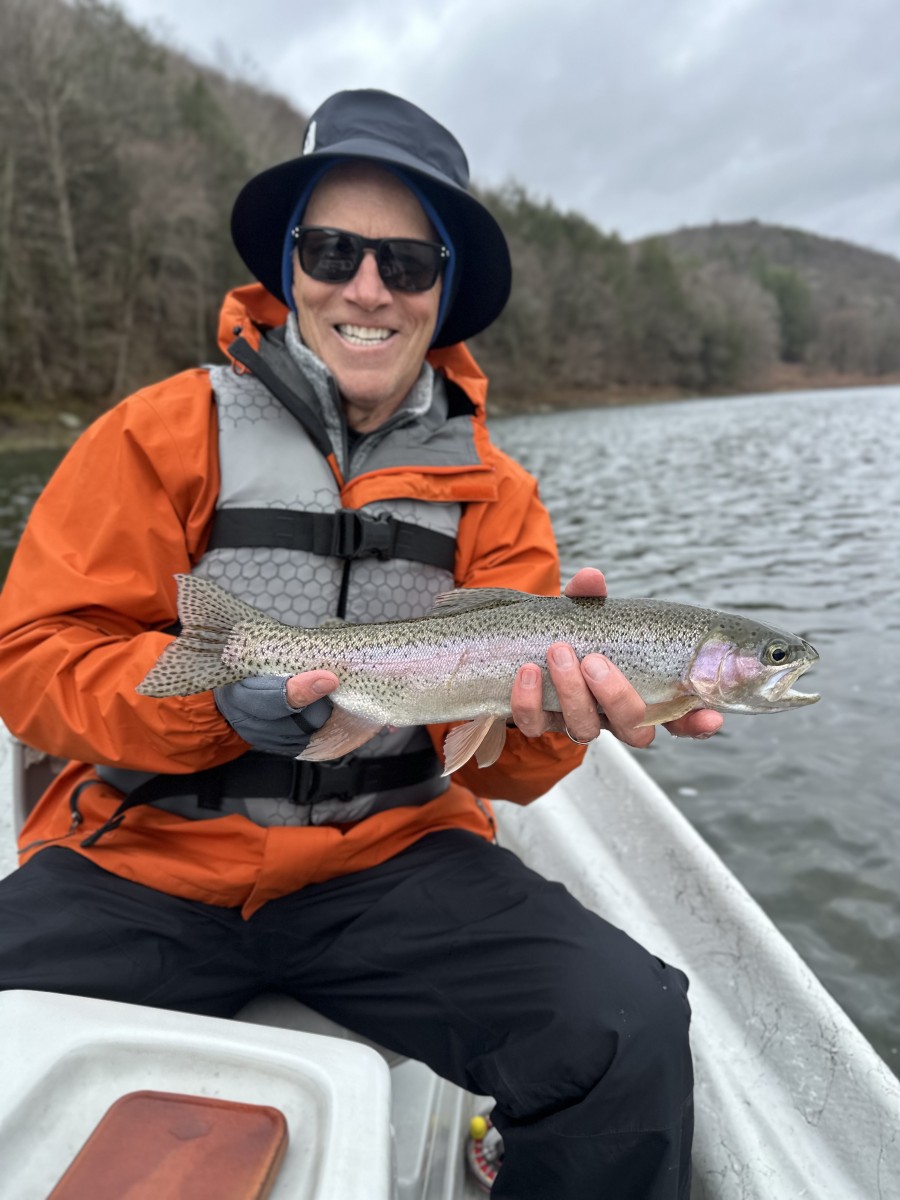 upper delaware river rainbow trout