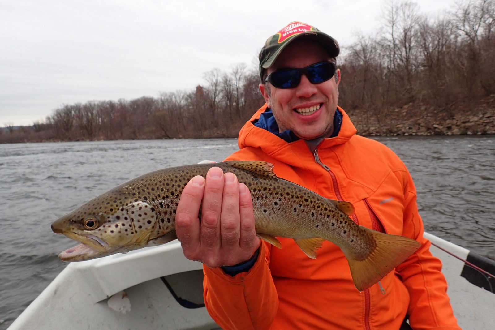 guided fly fishing pocono mountains pennsylvania wild trout with guide jesse filingo pocono mountains